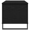 vidaXL Kohvilaud Must tamm 90 x 44,5 x 45 cm Tehispuit