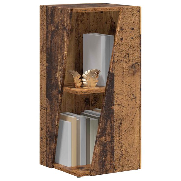 vidaXL K&uuml;ljerega shelf Vana puit 33 x 32 x 70,5 cm Tehispuit