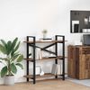 vidaXL Raamatukapp Vana puit 100 x 33,5 x 102 cm Tehispuit