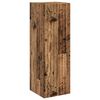 vidaXL Seinale kinnitatav vannitoikapp Vana puit 33 x 34,5 x 100 cm