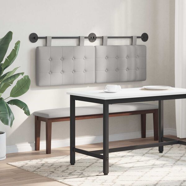 vidaXL Rippuv Peatoe Pilvine hall 130 x 55 x 5 cm kangas