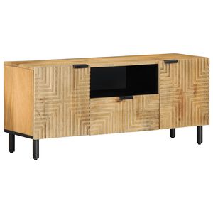 vidaXL TV Kapp Pruun 105x33x46 cm T&auml;ispuidust Mango