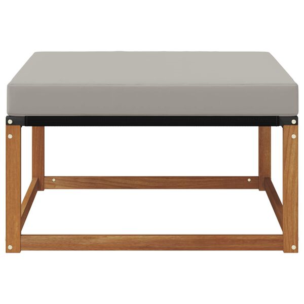 vidaXL V&auml;li jalatoed Tugev akatsiapuu Neutraalne