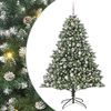 vidaXL Tehisj&otilde;ulupuu Roheline 180 cm PVC, Plastikk ja Teras