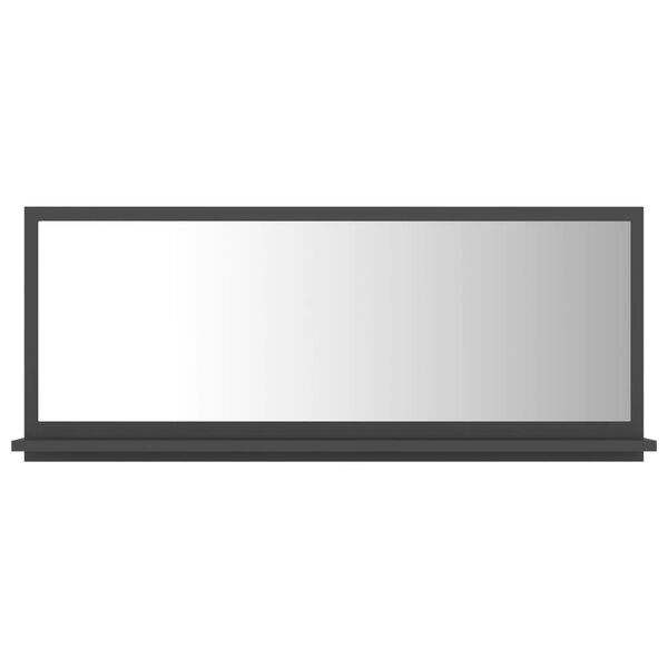 vidaXL vannitoa peeglikapp hall 90 x 10,5 x 37 cm puitlaastplaat