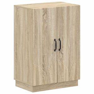vidaXL Kinga kapp HOORN 59,5 x 39,5 x 87 cm Tehispuit Sonoma tamm