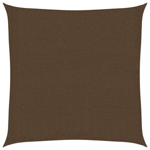 vidaXL p&auml;ikesepuri 160 g/m&sup2; pruun 2,5 x 2,5 m HDPE