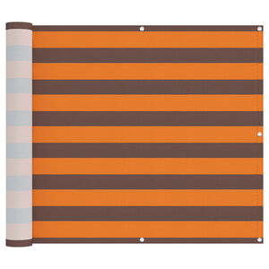 vidaXL R&otilde;du Eesriie Oranž ja pruun 90 x 200 cm PU kaetud Oxford alu