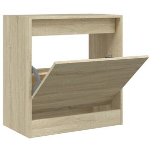 vidaXL jalatsikapp, Sonoma tamm, 60 x 34 x 63,5cm, tehispuit