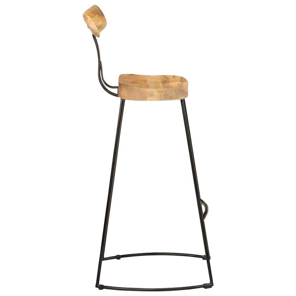 vidaXL baaripukid, 2 tk, 49x43x103 cm, mangopuit