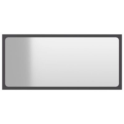 vidaXL vannitoa peeglikapp, valge, 80 x 1,5 x 37 cm, puitlaastplaat
