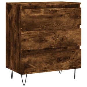 vidaXL puhvetkapp, suitsutatud tamm, 60x35x70 cm, tehispuit
