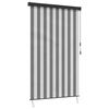 vidaXL Rulookardin Anthracite ja valge 180 x 250 cm