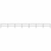 vidaXL aed teravatipuline, teras, (0,5&ndash;0,75) x 11,9 m, must