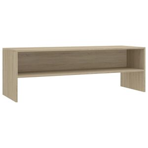 vidaXL telerialus, Sonoma tamm, 120 x 40 x 40 cm, tehispuit