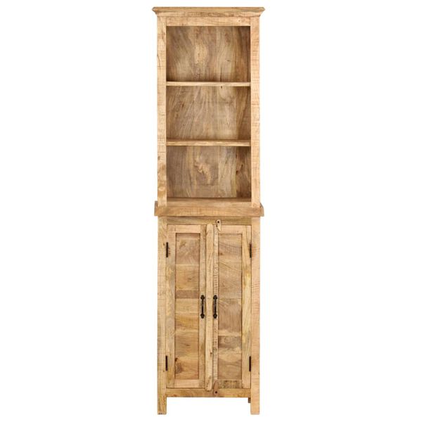 vidaXL raamaturiiul, 50 x 30 x 180 cm, toekas mangopuit