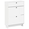 vidaXL Kinga kapp EDE 78 x 24 x 103 cm Tehispuit Valge