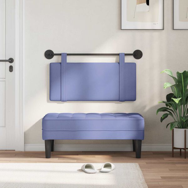 vidaXL Rippuv Peatoe &Uuml;ksv&auml;rviline Jeans sinine 100 x 55 x 5 cm kangas