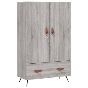 vidaXL k&otilde;rge kapp, hall Sonoma tamm, 69,5 x 31 x 115 cm, tehispuit