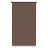 vidaXL V&auml;lisruloo 90% UV blokeering Pruunikashall 100 x 230 cm HDPE