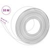 vidaXL aiapiirded 2 tk, hall, 10 m, 20 cm, polüetüleen