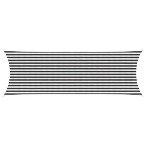 vidaXL P&auml;ikesetelgi sail Anthracite ja valge 2 x 6 m HDPE