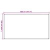 vidaXL telgimatt 250 x 400 cm antratsiithall
