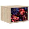 vidaXL Seinale kinnitatav &ouml;&ouml;kapp KIEL Sonoma tamm 36 x 33 x 25 cm