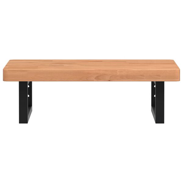 vidaXL seinale kinnitatav valamuriiul, teras ja p&ouml;&ouml;kpuit