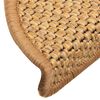 vidaXL isekleepuv trepivaip, 30 tk, 56x17x3 cm, sisal