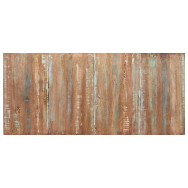vidaXL söögilaud 200 x 90 x 76 cm, taastatud puit