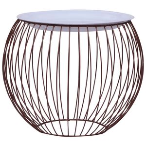 vidaXL kohvilaud, kuldne, &Oslash; 41 cm