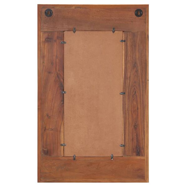 vidaXL peegel Buddha piltidega, 50 x 80 cm, taastatud puit