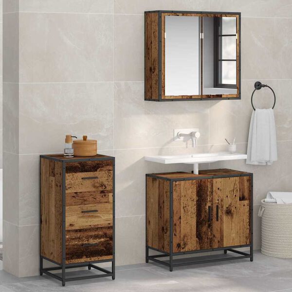 vidaXL K&otilde;ide Vana puit 35.5 x 35 x 76 cm