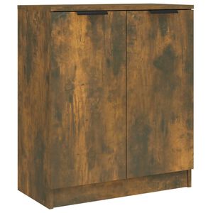 vidaXL puhvetkapp, suitsutatud tamm, 60x30x70 cm tehispuit