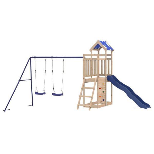 vidaXL õue mänguväljak, männipuit