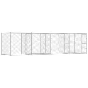 vidaXL Koerapuur H&otilde;bedane 800 x 200 x 200 cm Tsinkteras