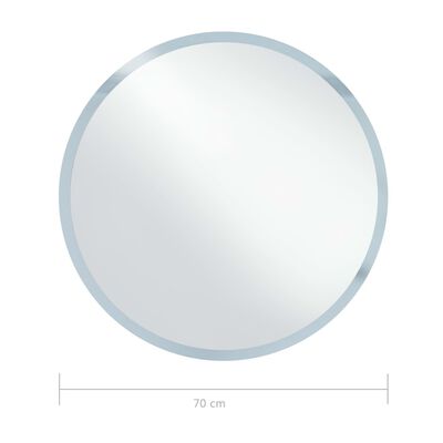 vidaXL vannitoa LED-peegel 70 cm