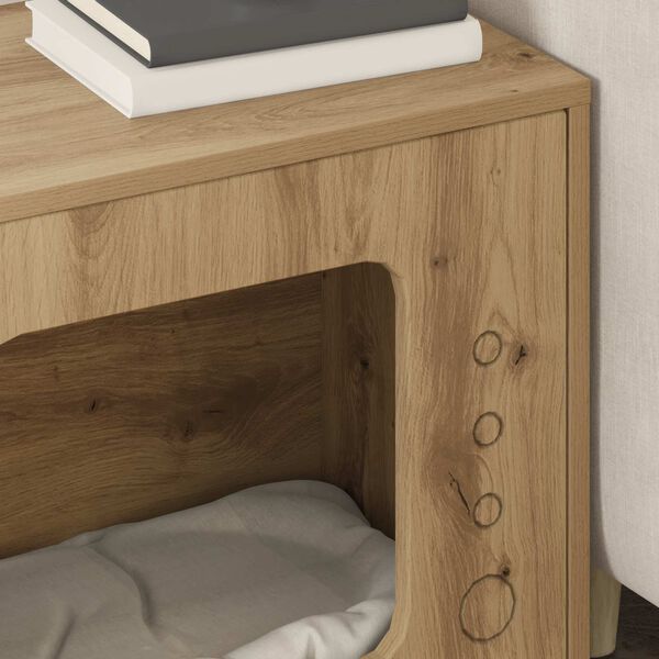 vidaXL Kassi Maja Artisani tamme 51 x 30 x 42,5 cm Tehispuit