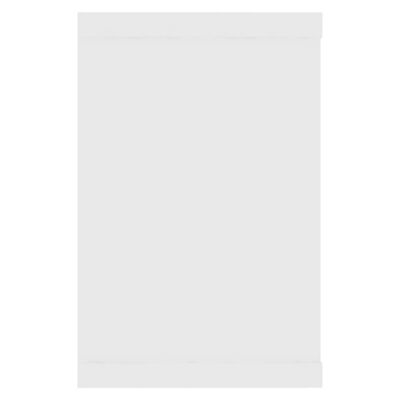 vidaXL kuubikukujulised seinariiulid 6 tk, valge, 60x15x23 cm