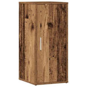 vidaXL Kingakapp Old Wood 32x35x70 cm Engineered Wood