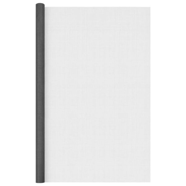 vidaXL v&otilde;rkkate, klaaskiud, 112 x 2000 cm, must