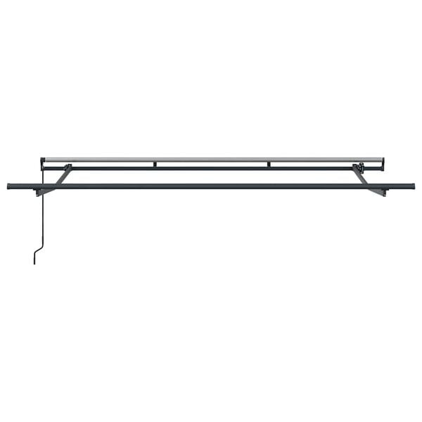 vidaXL Kailastud raam Antratsiit 3,5 x 2 m Metall