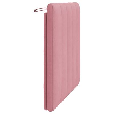 vidaXL voodipeatsi padi, roosa, 80 cm, samet