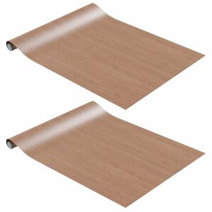 vidaXL iseliimuvad m&ouml;&ouml;blikiled, 2 tk hele tamm, 500 x 90 cm, PVC