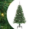 vidaXL Tehisj&otilde;ulupuu Roheline 150 cm PVC ja Teras ja Plast