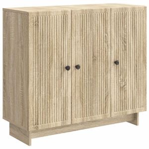 vidaXL K&otilde;ide Sonoma tamm 89 x 34,5 x 80 cm Tehispuit