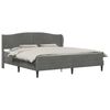 vidaXL Voodi raam peaga Tumehall 180 x 200 cm Samet