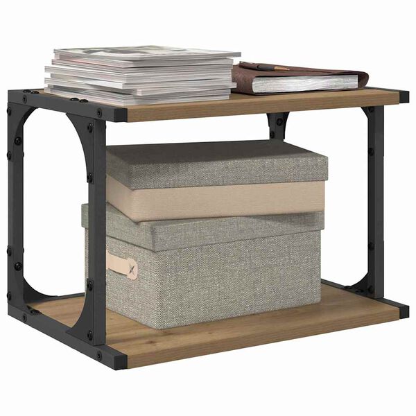 vidaXL Printeri alus K&auml;sit&ouml;&ouml;puu 41 x 28 x 33.5 cm Tehispuit