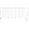 vidaXL Euro aia postiga 25 x 1 m PVC-kaetud teras Hall V&otilde;rk